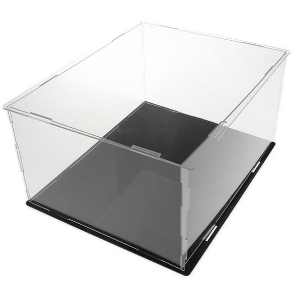HILABEE Acrylic Display Cases Collectibles Models Protection Case Container 28x22x14cm