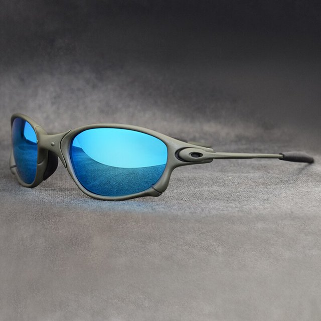 Gafas de sol polarizadas para exteriores para hombre y mujer, lentes de Metal para bicicleta, correr, pescar, montar, UV400 qiuyongming unisex