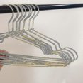 thumbnail image 1 of 10 Pcs Clothes Hangers Heavy Duty Metal Strong Anti-slip Clothes Hanger, 1 of 2