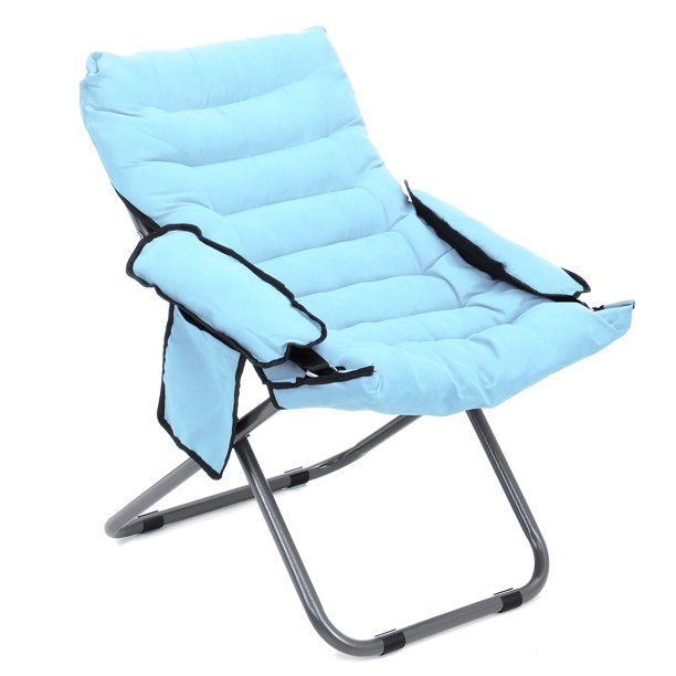 Folding Sleeper Chair, Adjustable Recliner Patio Chair, Lazy Chair