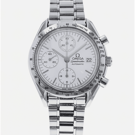 Pre-Owned Omega Speedmaster 3511.20 â€“ 39mm White Dial & Stainless Steel Bracelet