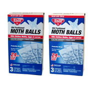 Enoz Old Fashioned Moth Balls, Naphthalene Balls, 24 oz, 3 Single Use 8 ...
