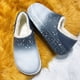 thumbnail image 3 of Pantufla Pantuflas cálidas para hombre, pantuflas antideslizantes de felpa con punta cerrada para invierno (gris 41-42) Wdftyju Tenis De Mujer Tenis De Hombre, 3 of 5