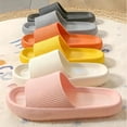 thumbnail image 4 of BH-JJSMGS Pillow Slippers for Women and Men, Cloud Slides Shower Sandals House Shoes, Comfy and Cushioned Thick Sole, 4 of 8