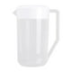 thumbnail image 1 of Jarra de agua con tapa de verano jarra transparente jarra fácil jarra de refrigerador limpio fría hervidor de agua caliente, para jugo de 2500 ml, 1 of 8