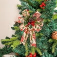 thumbnail image 4 of Navidad decoración de bolas de árbol, adorno de festividad de material poliéster, decoración de Navidad para hogar, props de Navidad para tienda, fácil de instalar, portátil, material poliéster, 4 of 8
