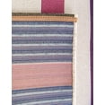 thumbnail image 5 of Unique Loom Outdoor Striped Collection Area Rug - Lines (2' 7" x 10' Runner White/Ivory), 5 of 9