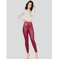 thumbnail image 2 of Set De 3 Leggins Cuero Mallones Elegantes Stretch Legging UNITALLA, 2 of 5