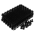thumbnail image 1 of Milisten 5pcs Fish Tank Bottom Filter Plate PVC Multi-function Clapboard Bottom Filter with 20pcs Nail (Black), 1 of 6