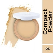 Nykaa All Day Matte 12Hr Oil Control Face Compact Powder With SPF 15 PA ++ - Beige 03