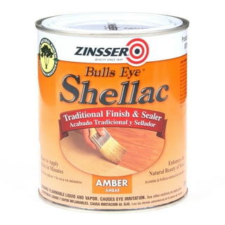 Rust-Oleum Zinsser 304H 1-Quart Bulls Eye Clear Shellac - Household  Varnishes 