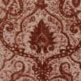 thumbnail image 4 of Saltoro Sherpi Fabric Throw Pillow with Floral and Paisleys Pattern, Red, 4 of 5
