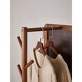 thumbnail image 5 of 70"x19" Full Length Mirror with Stand,Coat Rack with Mirror,Solid Wood Floor Mirror,Swivel Mirrorfor Bedroom, Living Room, Cloakroom, 5 of 10