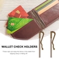thumbnail image 2 of MasteelfCA 2Pcs Wallet Check Holders Metal Spring Banknote Clips Credit Holders, 2 of 7