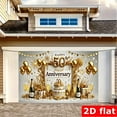 thumbnail image 4 of Gold 50th Anniversary Backdrop Golden Balloons Happy 50th Anniversary Photography Background Floral 50 Years Old Anniversary Party Decorations Banner Supplies Photo Booth Props, 4 of 6