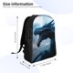 thumbnail image 4 of Easygdp Blue Thunder Storm Dragon Mochila Versátil y Elegante: Comodidad, Almacenaje y Durabilidad para la Universidad, Trabajo, Viajes y Uso Diario, 4 of 8