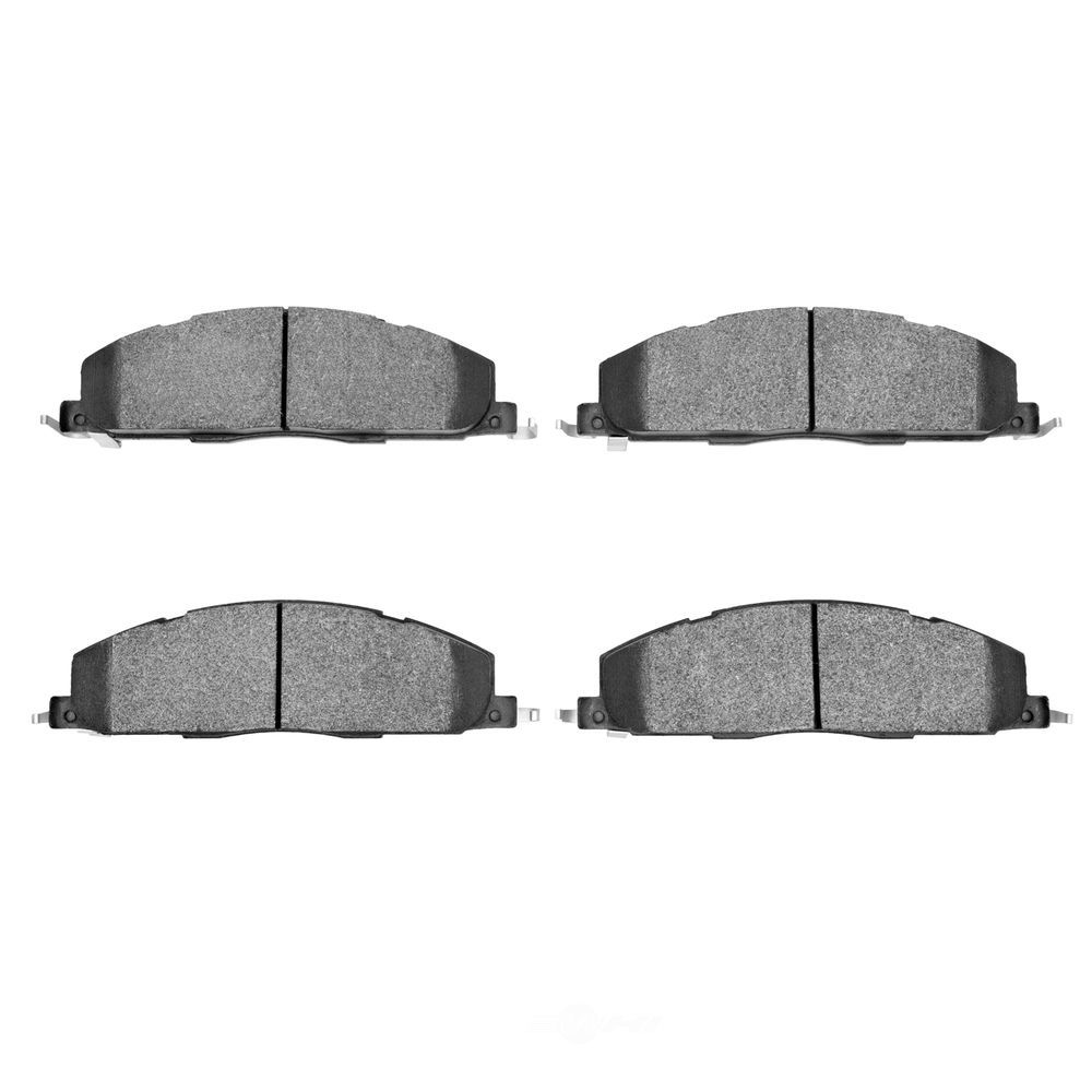 Dynamic Friction Bremsbeläge 5000 Advanced – Low Metallic, Frontsatz, Für Optimale Bremsleistung