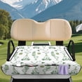 thumbnail image 2 of Bulopur Golf Seat Covers for Cart Non Slip Golf Cart Seat Blanket with 4 Front Pockets Compatible with EZGO, Yamaha, Club Car, 2 of 8