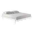 thumbnail image 3 of King Solid Wood Spindle Platform Bed - White, 3 of 11