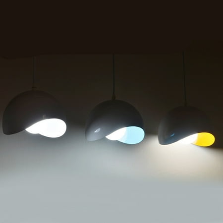 Modern Metal Shade Pendant Lighting Dome Ceiling Lamp Lampshades Fixture For Kitchen Bedroom 5 15 M 100 240v Blue Yellow Walmart Canada