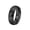 Black, variant on Men Women's Wave Stainless Steel Hip Hop Band Ring Unisex Statement Thumb Finger Rings Comfort Fit Silver Size 7