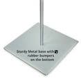 thumbnail image 5 of 8.5"W x 11"H Pedestal Two-Sided Sign Holder Stand on Square Metal Base, 5 of 5