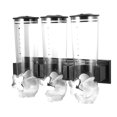 thumbnail image 2 of Wall-Mounted Cereal Double Dry Food Storage Container Food Storage Tank Oatmeal Machine Food Storage Tank Grain Dispenser Oatmeal Barrel Kitchen, 2 of 8