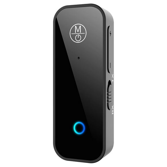 Mistaha Bluetooth 5.1 Transmitter & Receiver 2-in-1 Wireless 3.5mm Audio Transmitter Adapter for TV Laptop