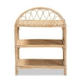 thumbnail image 5 of bali & pari Redell Rattan BOHO Display Shelf, Natural Brown, 5 of 10