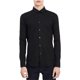 thumbnail image 1 of Camisa de sarga Calvin Klein para hombre con Botones color negro XXL, 1 of 1