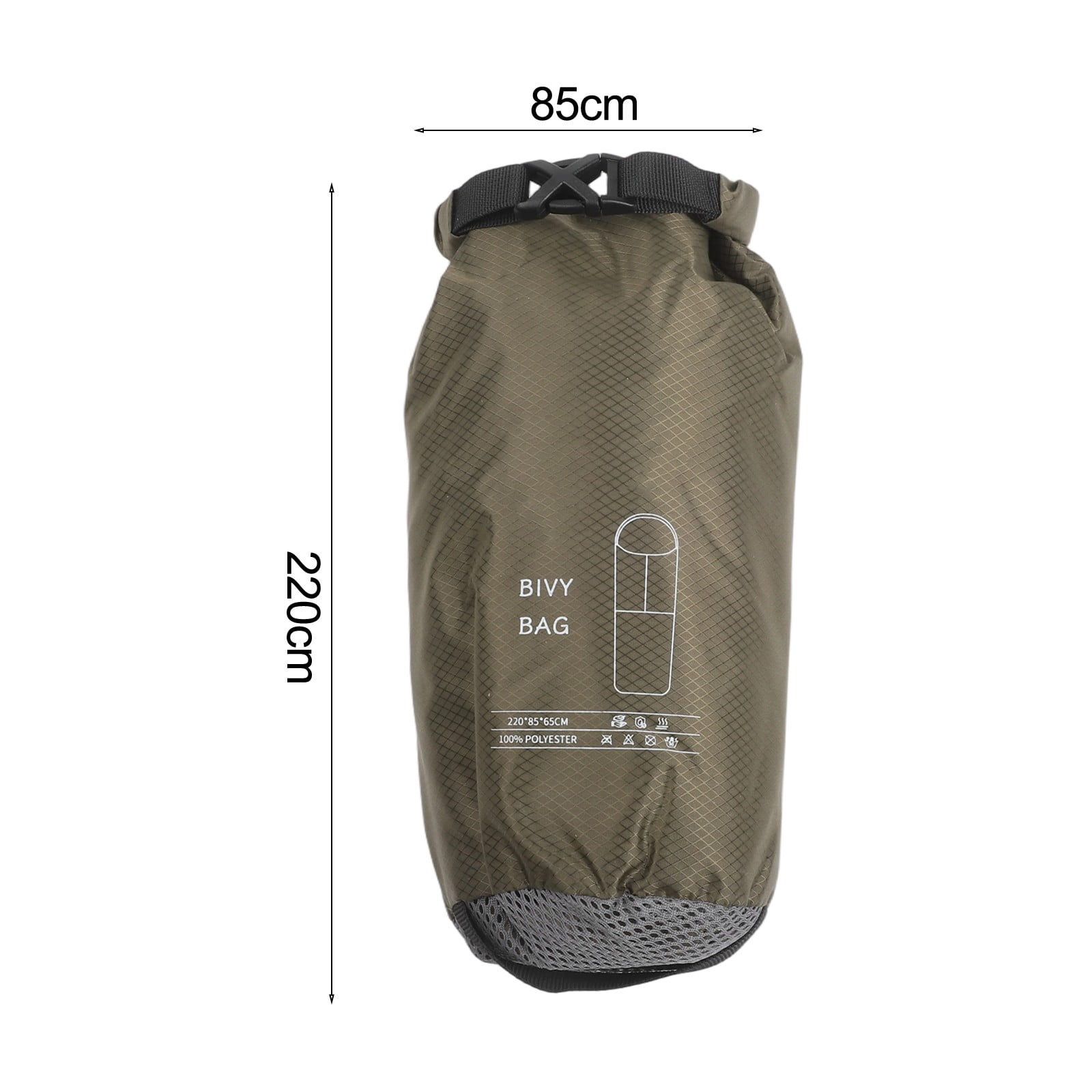 Lightweight Bivy Sack Ventilate Sleeping Bag Reusable for Camping