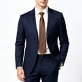 thumbnail image 2 of Frnrwgo Men's Classic Solid Satin Necktie, Formal Business Wedding Party Dress Accessory, 2 of 5