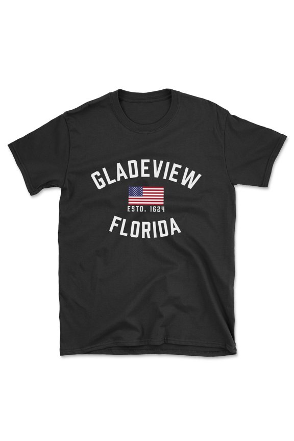 Gladeview Florida Patriot Men's Cotton T-Shirt