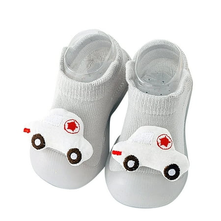 

Toddler Baby Socks Shoes Boys Girls Animal Cartoon Socks Shoes Toddler Warmthe Floor Socks Non Slip Prewalker Shoes