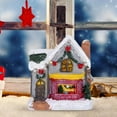 thumbnail image 1 of tredstone Ornements de Maison de Village de Noël Décoration en Résine Bâtiments de Collection StyleC, 1 of 8