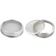 thumbnail image 1 of 2 tapas ventiladas para frascos Mason de boca ancha, perfectas para el crecimiento saludable de brotes orgánicos en el hogar o la cocina Kit de germinación de acero inoxidable, 1 of 7