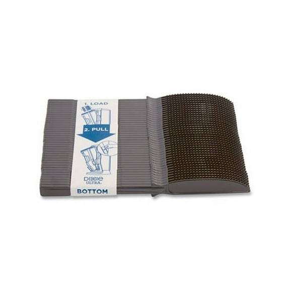 SmartStock Tri-Tower Dispensing System Cutlery Knives, Mediumweight, Polystyrene, Black, 40/Cartridge, 24 Cartridges/Carton