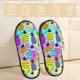 thumbnail image 2 of Fotbe Graffiti Pineapples Pantuflas Peludas para Mujer con Estampado, Zapatillas de Peluche, Zapatos de Invierno para Casa, Uso Interior y Exterior-Medium, 2 of 8