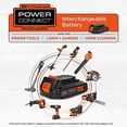 thumbnail image 2 of Black + Decker 20V MAX Taladro y kit de herramientas para el hogar, 68 Piezas (LDX120PK), Negro/Nara, 2 of 10