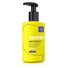 clean & clear lemon face wash
