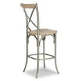 thumbnail image 3 of Homestyles 5064-88 French Quarter Bar Stool, Off-White - 46.25 x 17.75 x 21.5 in., 3 of 5