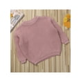 thumbnail image 4 of "Listenwind Toddler Baby Girls Boys Sweater Knitted Newborn Sleveless/Long Sleeve Blouse Pullover Tops Cute Infant Clothes (Yellow 07, 3-4t)", 4 of 4