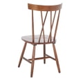 thumbnail image 6 of SAFAVIEH Couture Jaslene Modern Velvet Solid Dining Chair, Olive Green/Black, 6 of 13