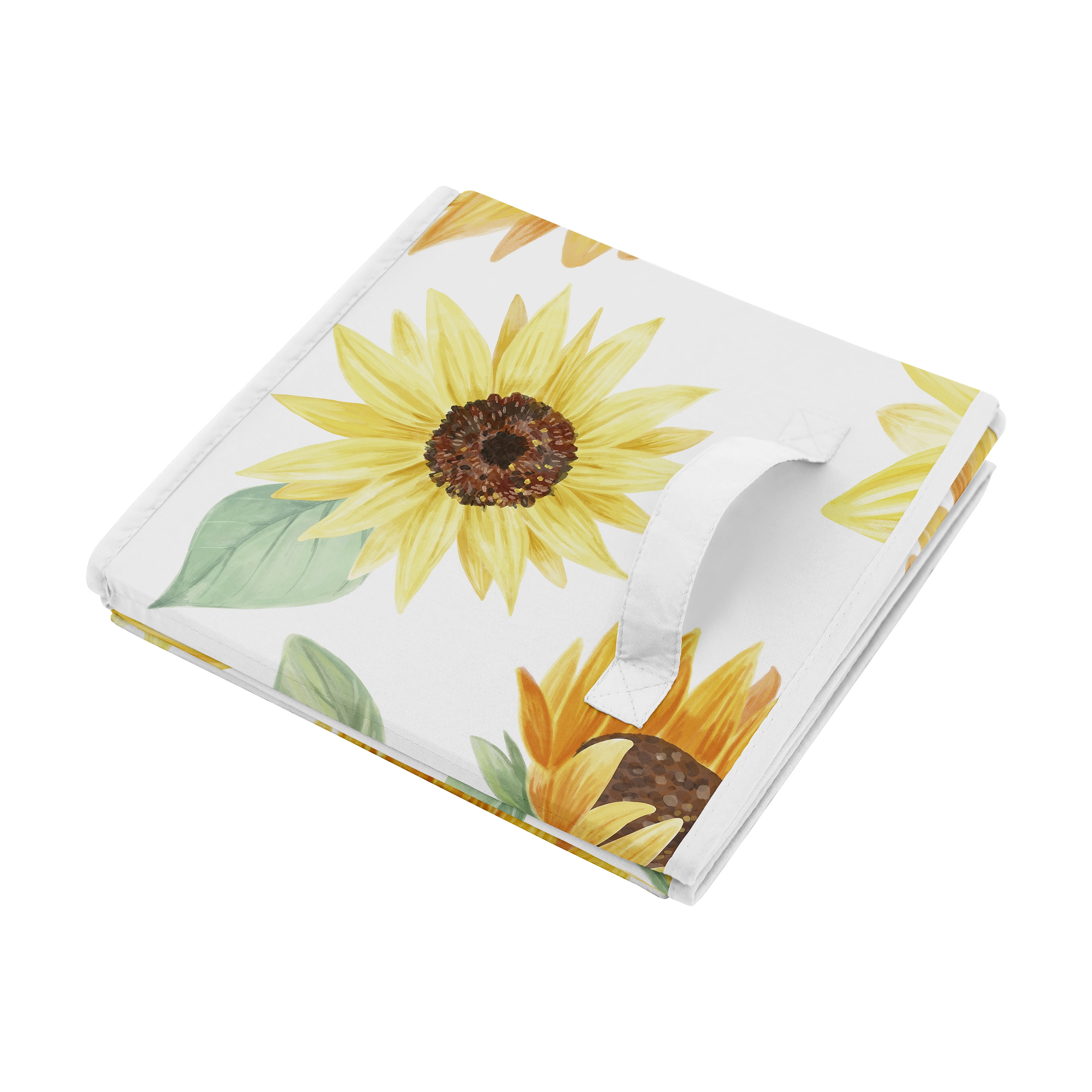Sunflower Storage Fabric Toy Box by Sweet Jojo Designs