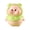 C, variant on wutoase Mini Pink Pig Figurine, Resin Piglet with Raincoat & Yellow Duck, Cute Micro Landscape Ornament for Dollhouse, Fairy Garden