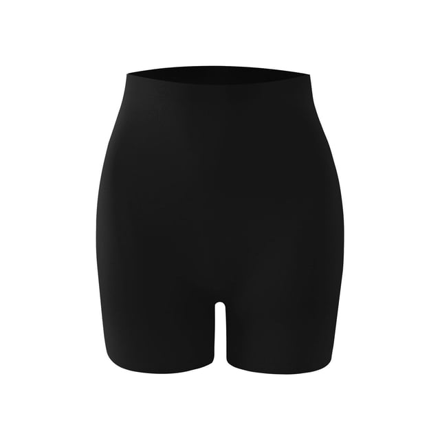 1360 Calzoncillos tipo bóxer moldeadores de cintura media para mujer, sin costuras, ligeros, para después del parto, que adelgazan el abdomen