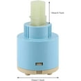 thumbnail image 3 of Ceramic Disc Cartridge Single Handle Faucet Replacement Faucet,(35mm), 3 of 5