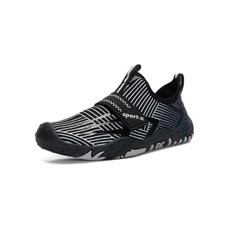 

Ferndule Kids Soft Waterproof Socks Surfing Flat Diving Comfort Wading Shoes Black 9C