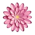thumbnail image 1 of Decoración de pared AHYS con flores de metal, 30 cm, rosa, para interiores y exteriores, 1 of 7