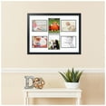 thumbnail image 2 of ArtToFrames Collage Photo Picture Frame with 6 - 6x8 Openings, Framed in Black with Super White and Black Mats (CDM-3926-167), 2 of 8